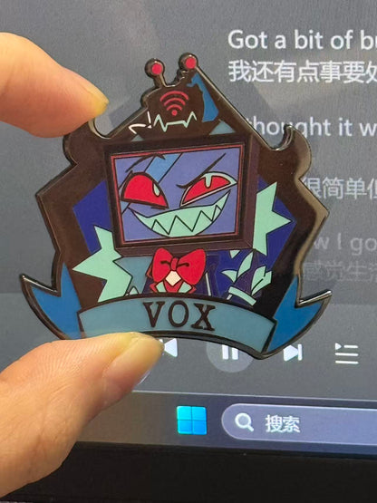 [Pre-order]Imitation enamel metal badge