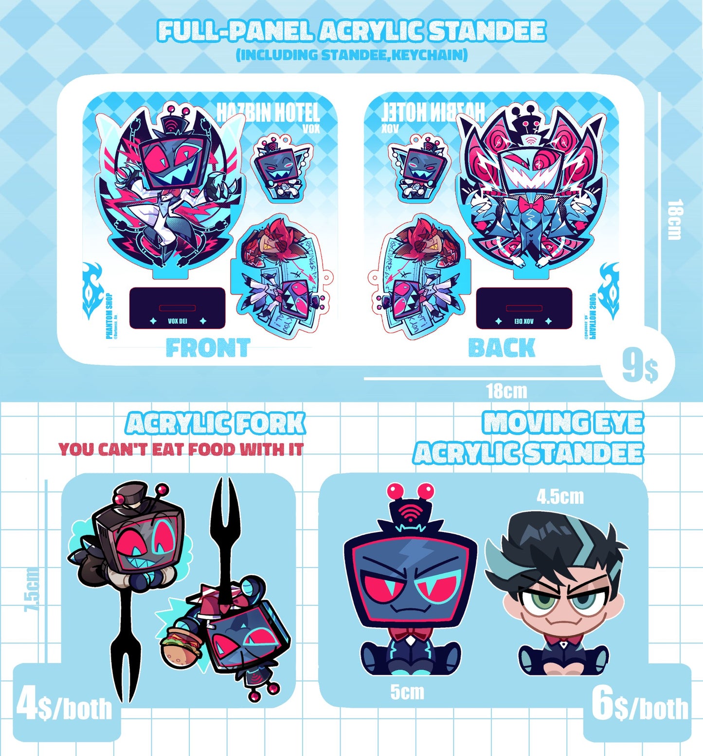 [Pre-order]Hazbin Hotel S2 Fanmade Merch