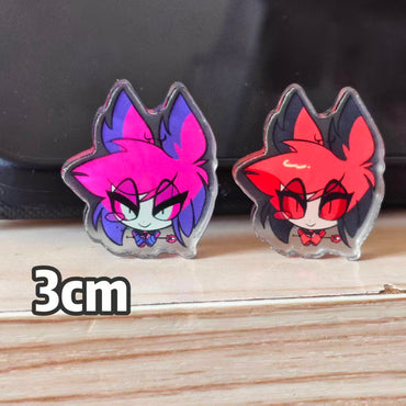 [Instock] Alastor Acrylic Pieces