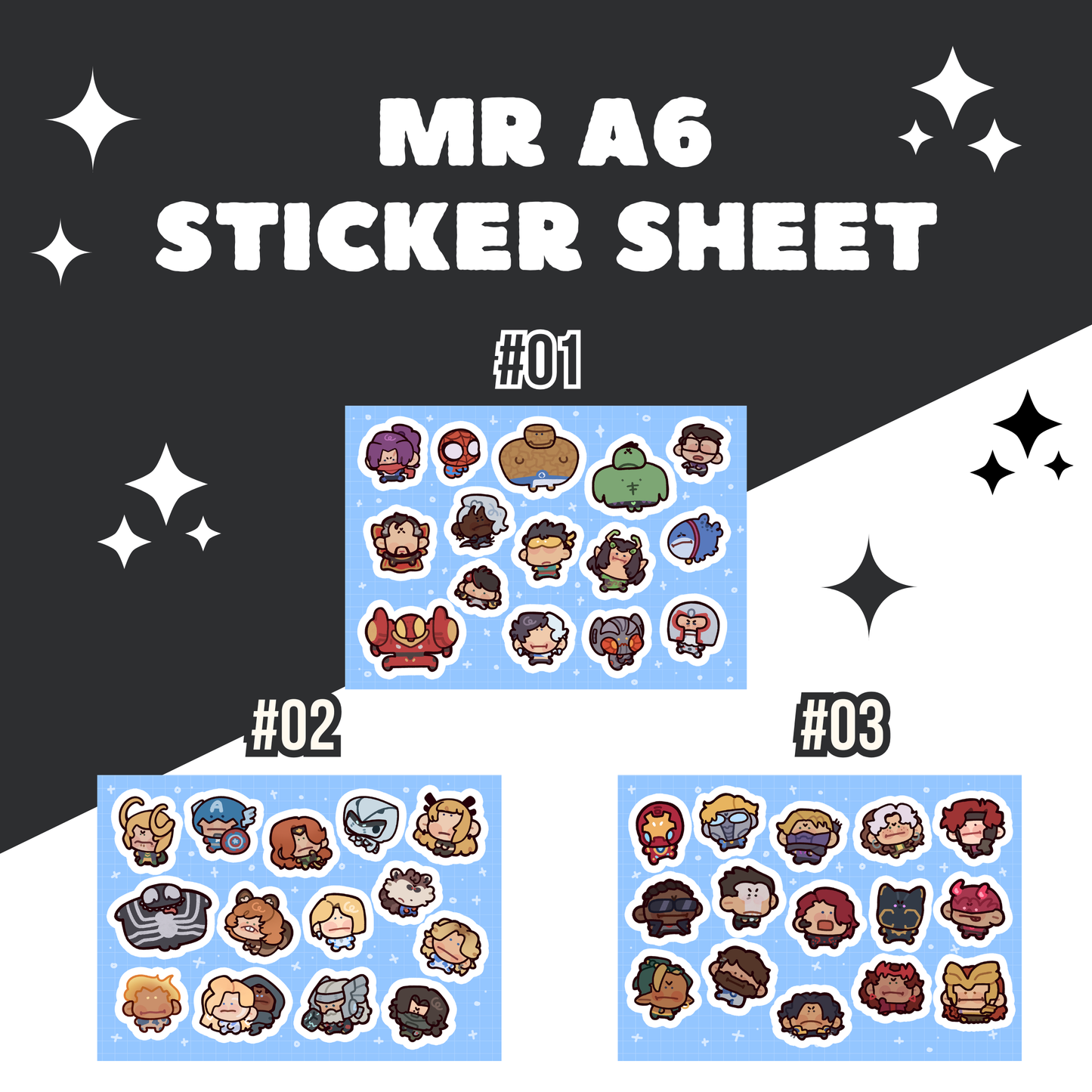 [Pre-order] MR Sticker Sheet