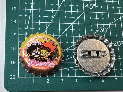 Robin×Kid Flash&Superboy×RedRobin&Hal×Berry small badge