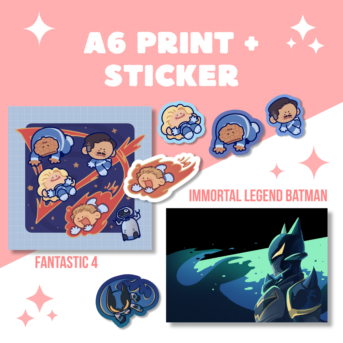[Pre-order] A6 Print + Sticker