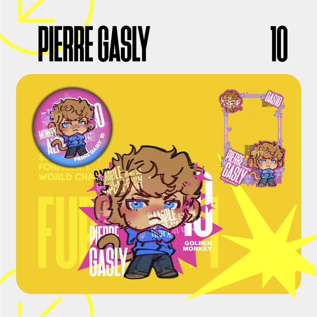 [Pre-order] “Furmula 1” F1 Animalized Drivers Fanmade Goods