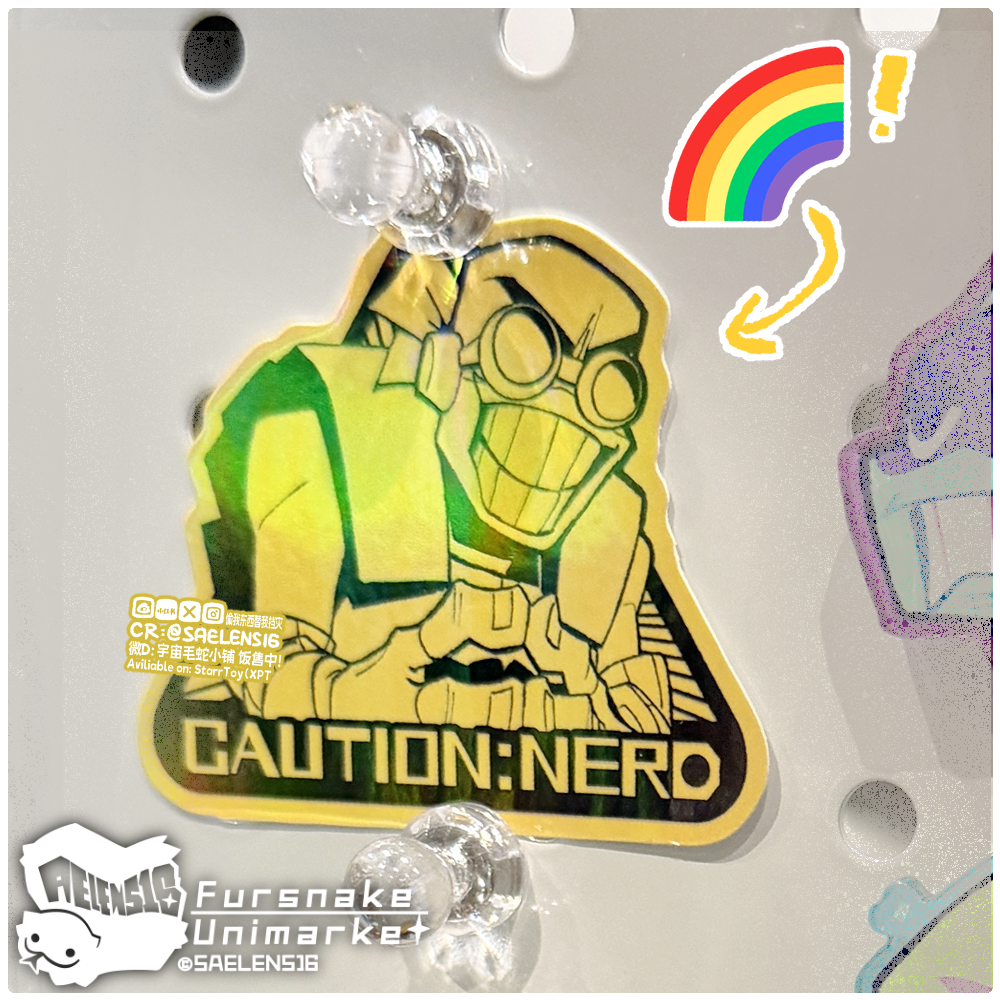 ROTTMNT Leo & Donnie Acrylic Standee + Sticker (Idiot Warning Ver.)