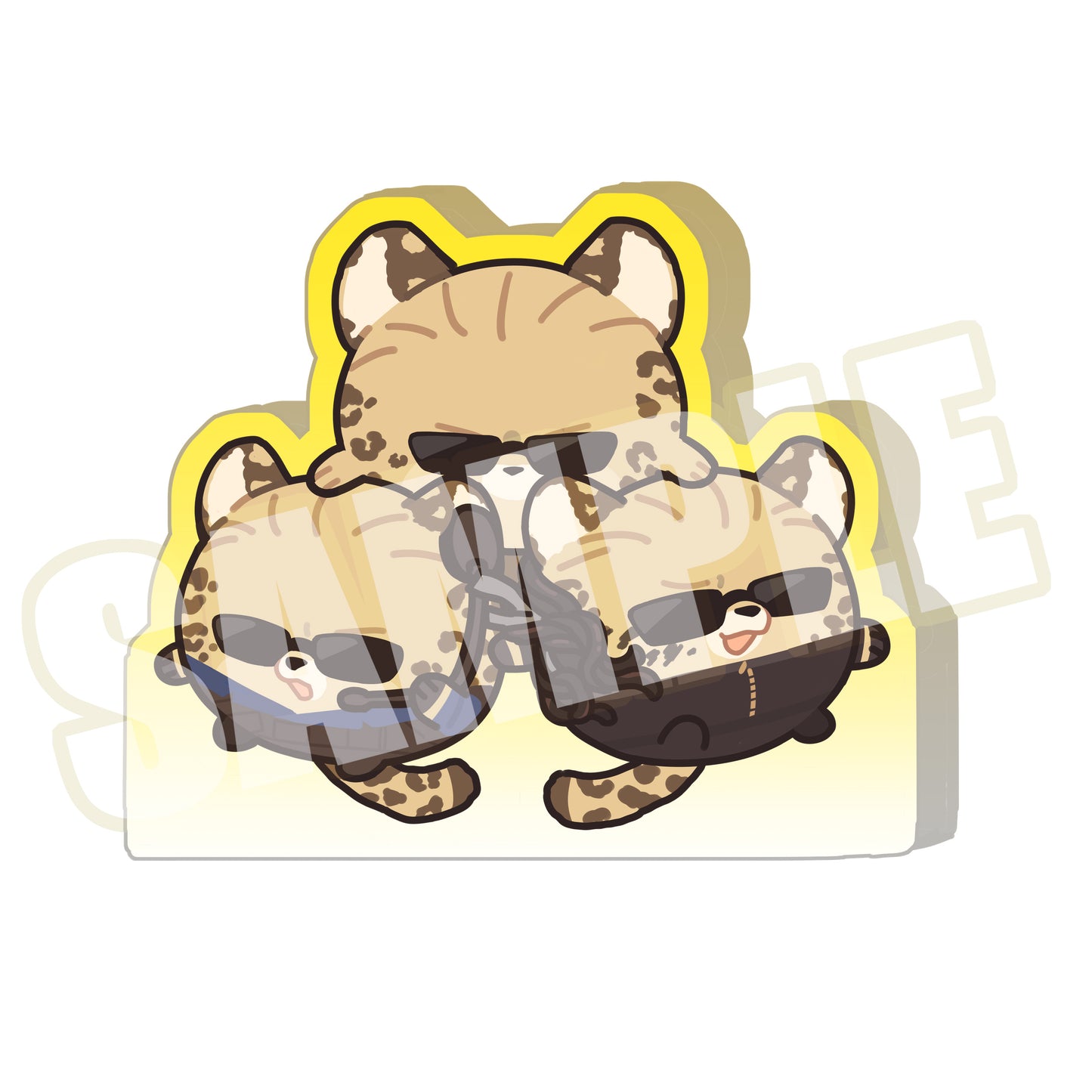 [In-stock]RE-Little leopard Albert Wesker Plushie