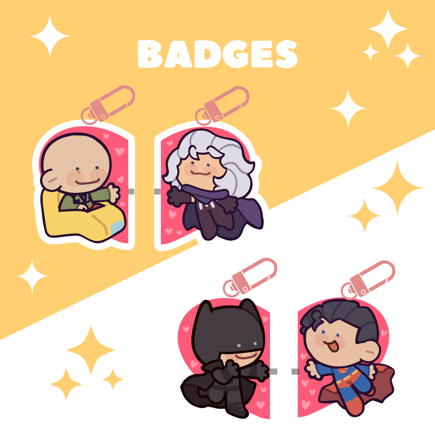 [Pre-order] Cherik Superbat Linked Keychain