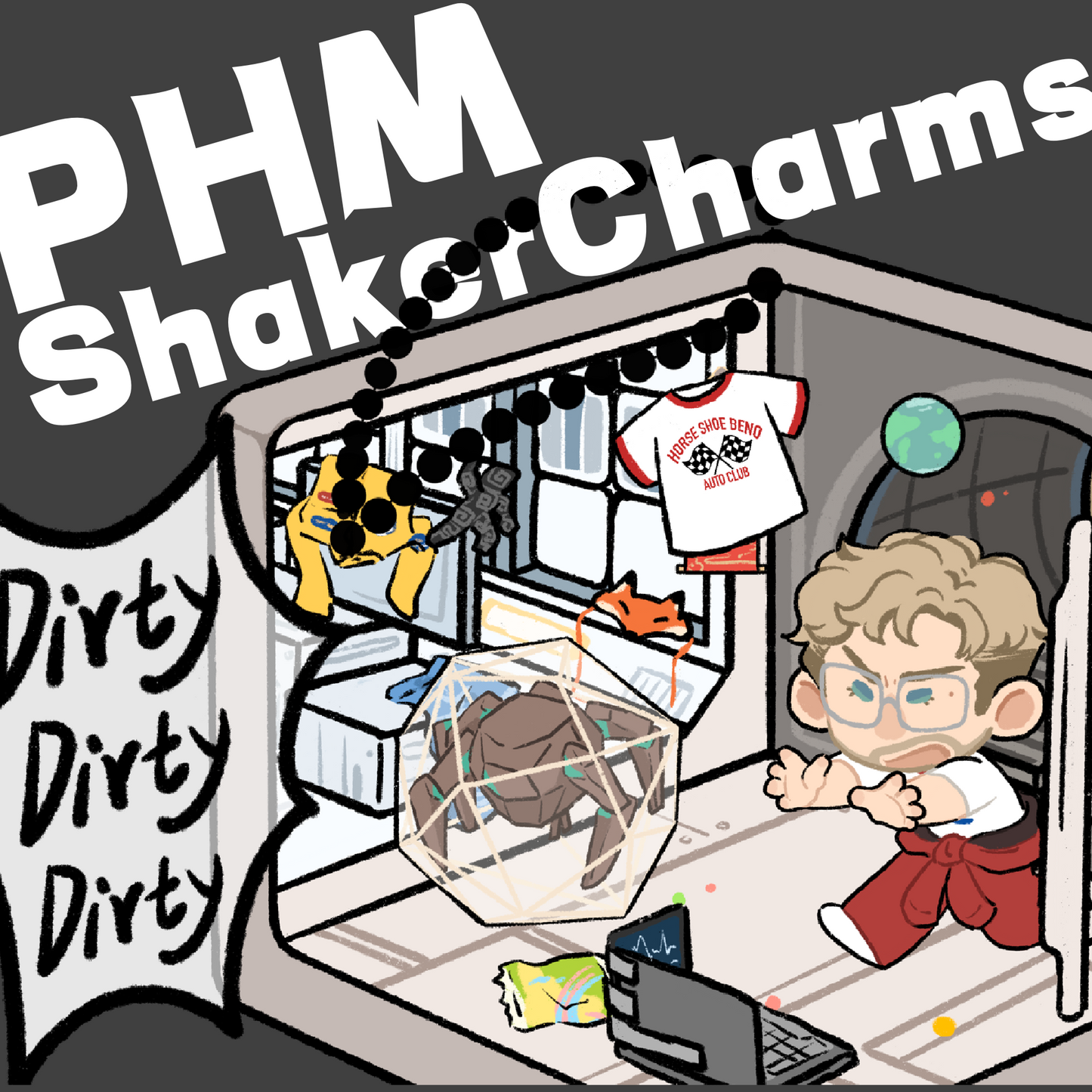 [Pre-order] PHM-Dirty ship shaker charms