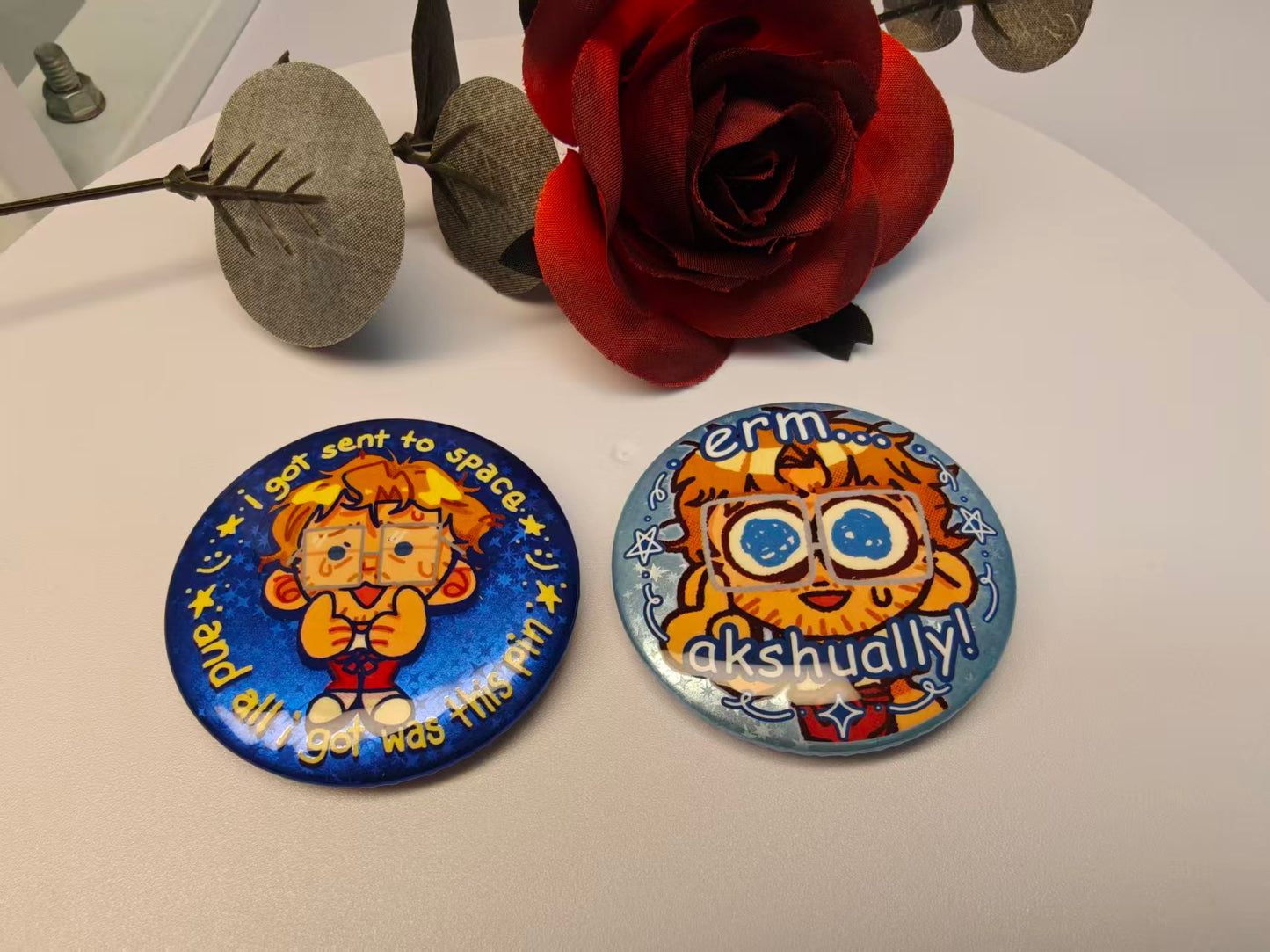 [Pre-sale]PHM Ryland Grace & Rocky Badge and Sticker Series