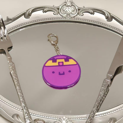 [Pre-order]Magnetic Egg Cookie & Purple Cookie  Plushie Acrylic