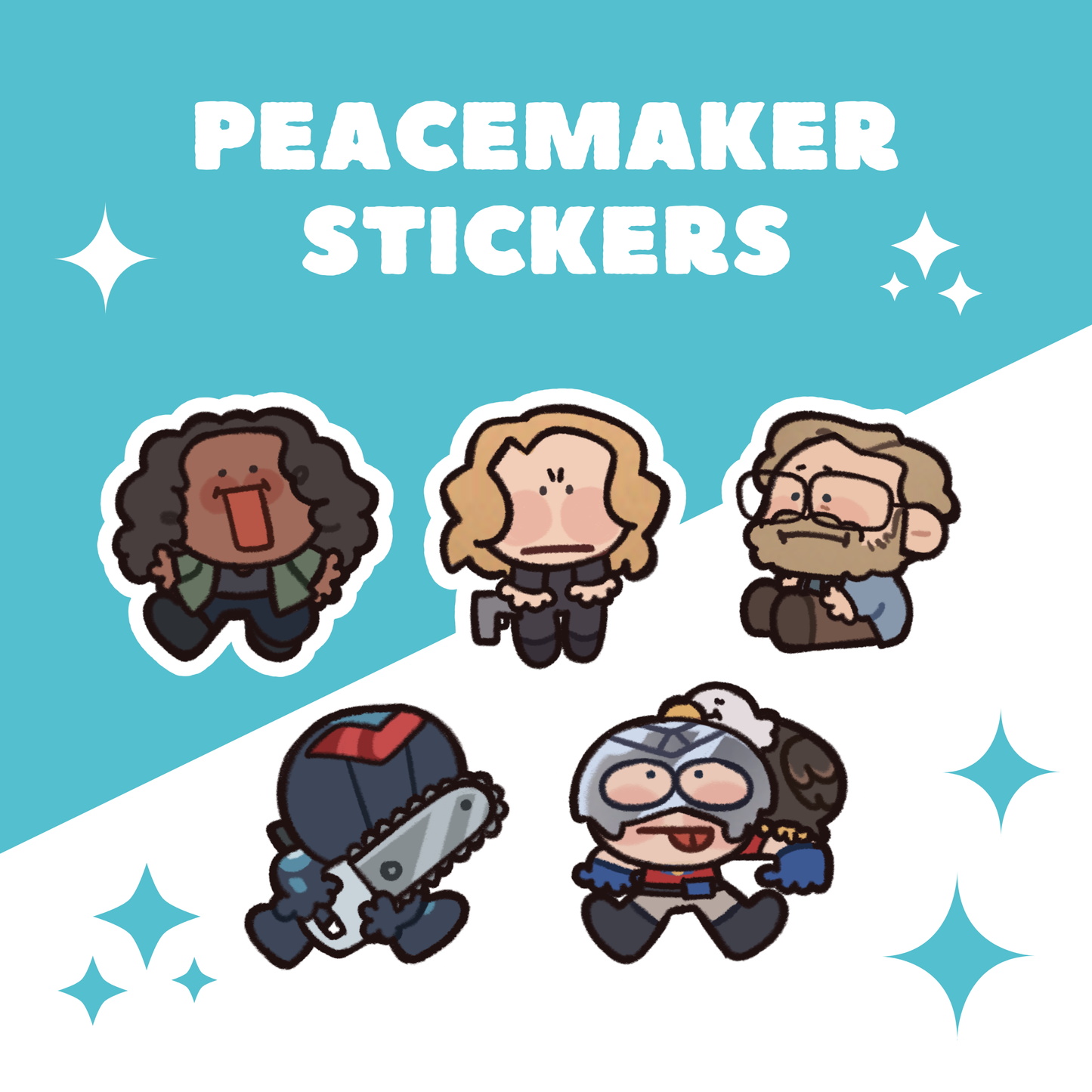 [Pre-order] Peacemaker Stickers