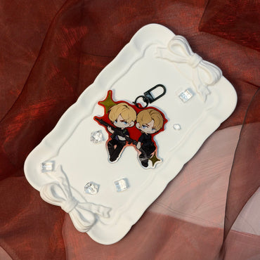 [Pre-order] RE4&9 LeonKennedy keychains 7CM
