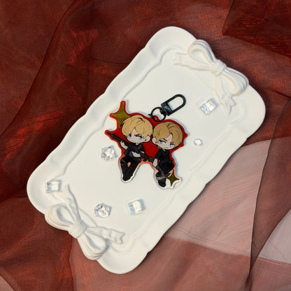 [Pre-order] RE4&9 LeonKennedy keychains 7CM