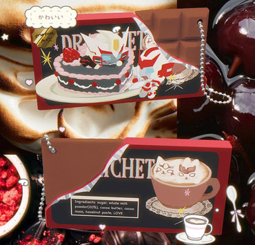 Dratchet Chocolate Rubber Charm