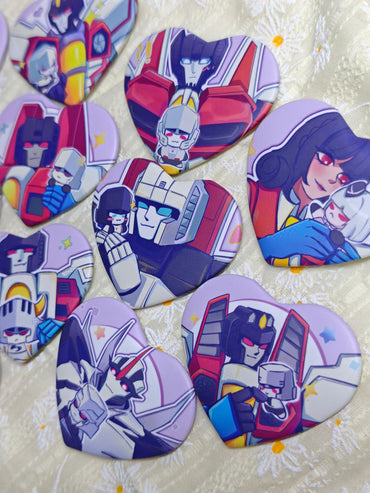[In-stock]megastar love badge（x12）