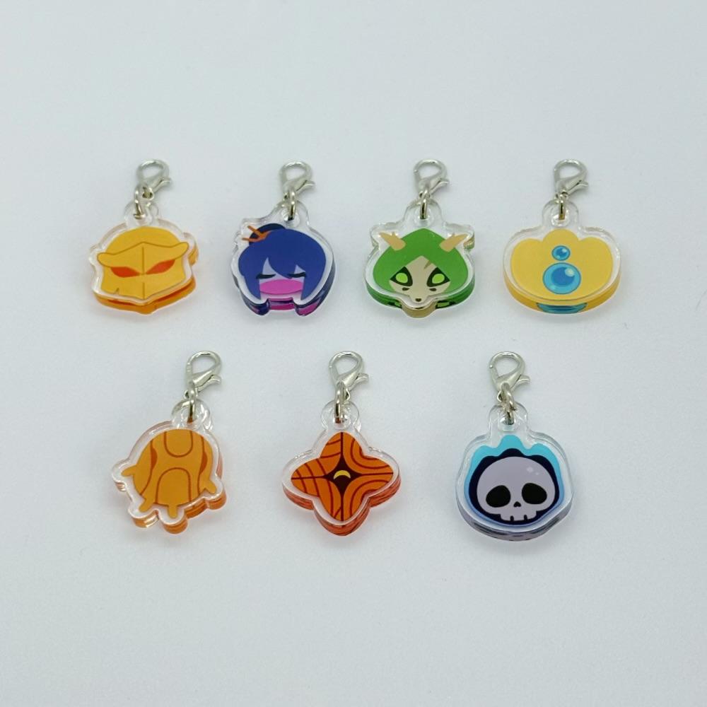 Slay the Spire 1&2 Mini Lobster Clasp Charms & Pendant Decorations Set of 7