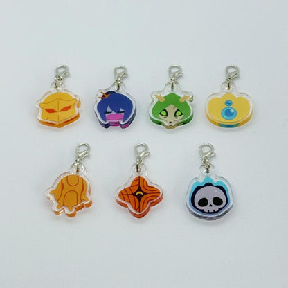 Slay the Spire 1&2 Mini Lobster Clasp Charms & Pendant Decorations Set of 7