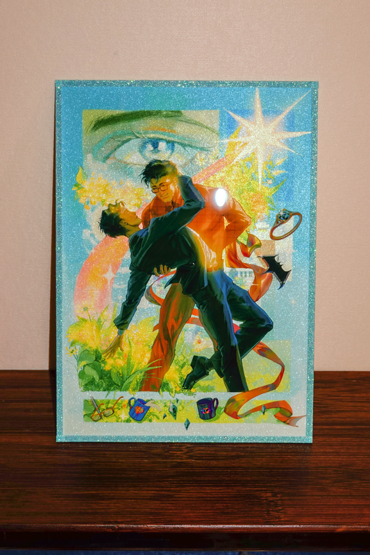 [In Stock] Hanataba-Superbat Acrylic Glitter Shikishi Art Board