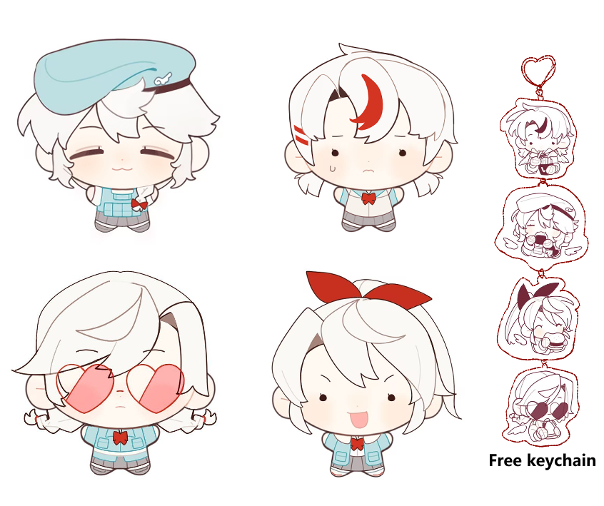 [Pre-order]Kanna/Koharu/Ena/Chiyo 10cm Doll