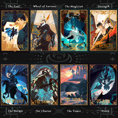 Lord Superbat Tarot Postcard Set