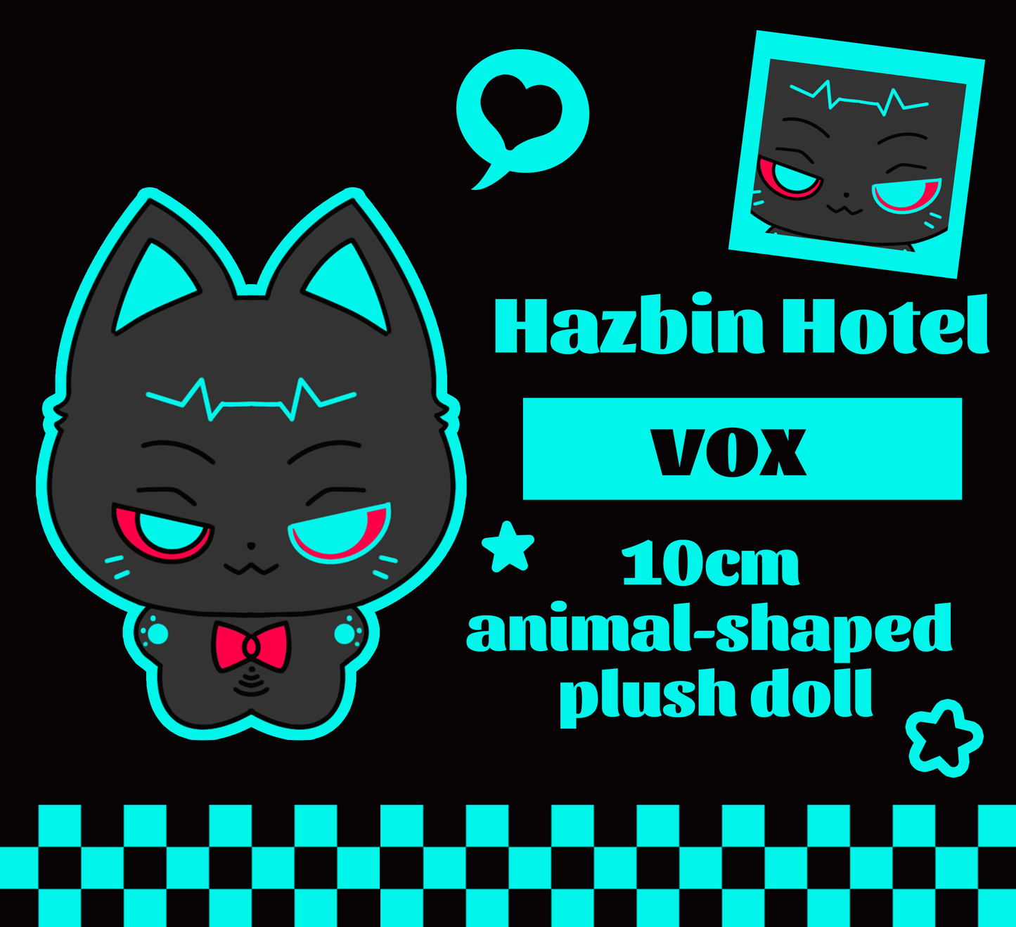 [Pre-order]HH VOX 10cm Animal Plush Doll