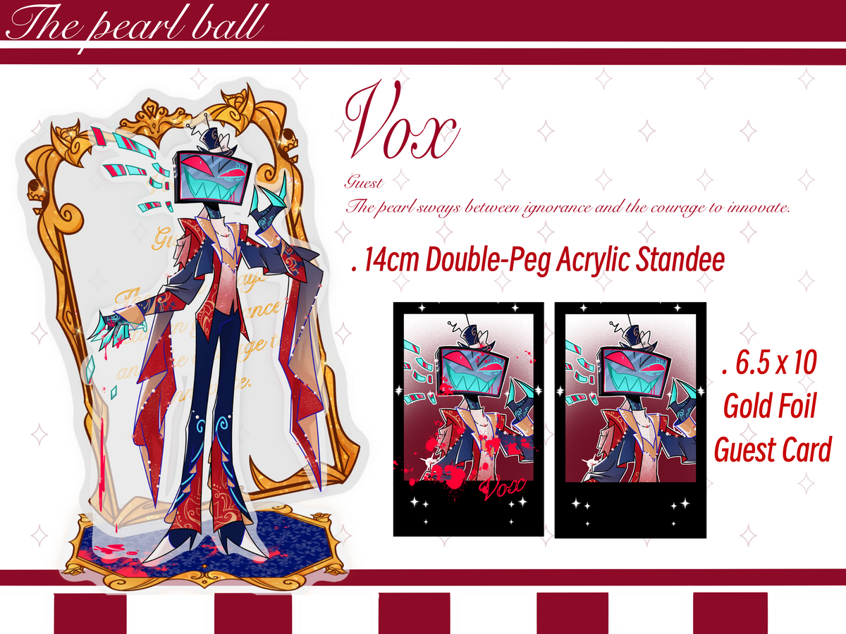 [Pre-order] 【HazbinHotel】The Blood Pearl Gala