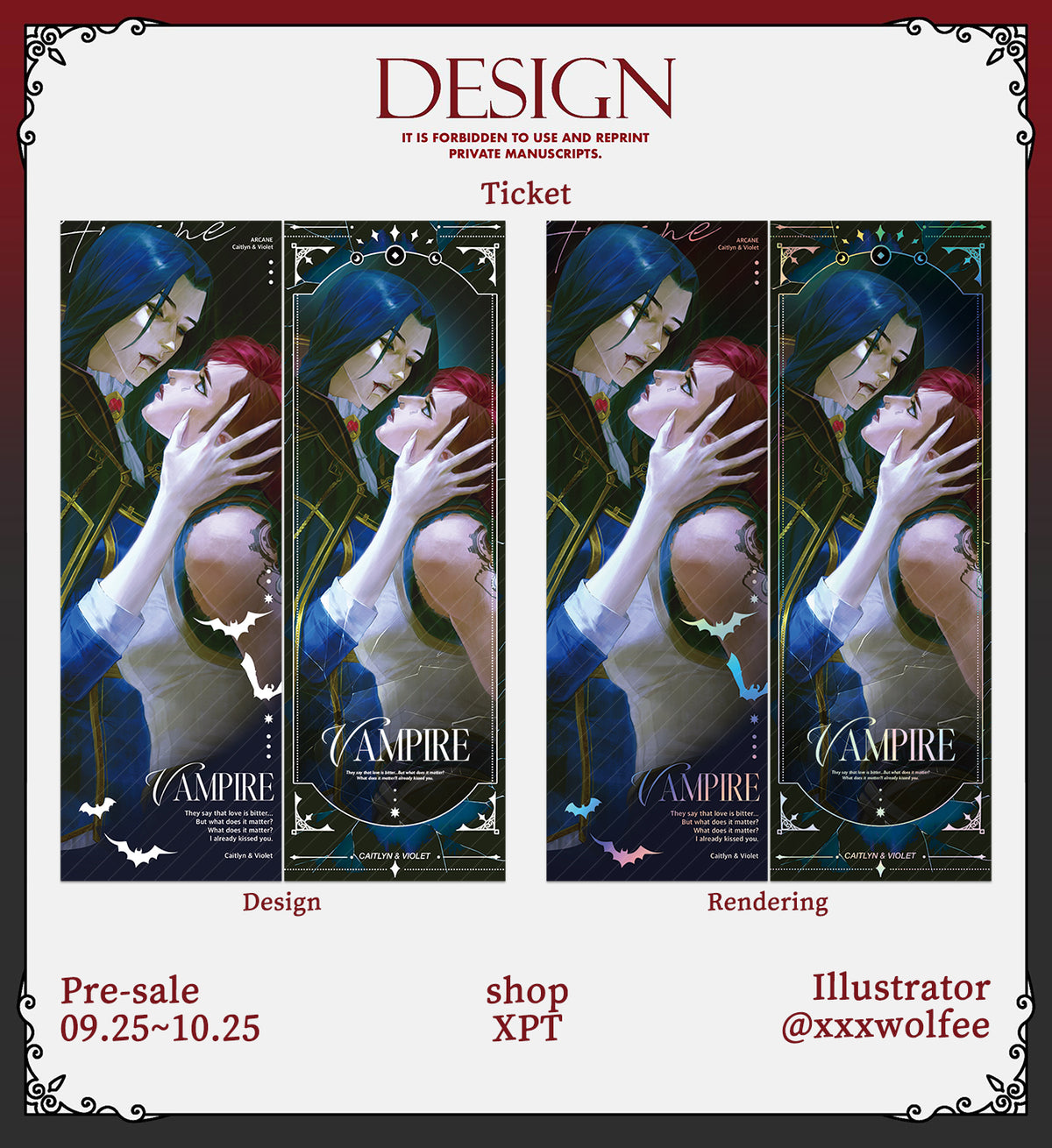 [Pre-order] Arcane Caitvi Vampire PA