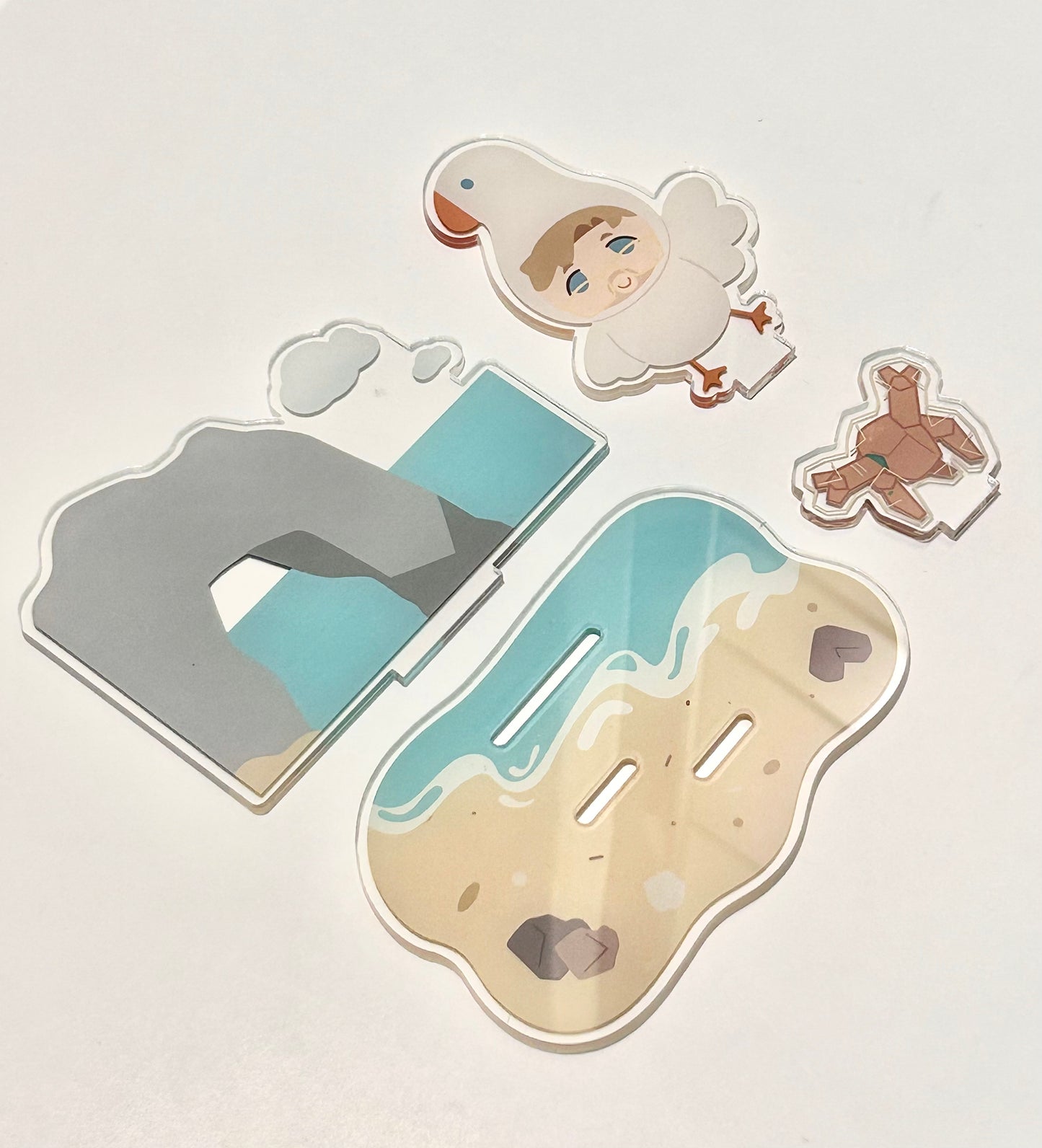 [Pre-order] Hi~Rocky and Grace Acrylic Scene Standee