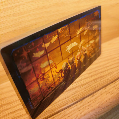 Aquarium-Three Layer Sand Thick Acrylic