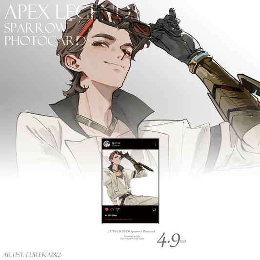 [Pre-order]Apex Legends Sparrow-Acrylic Clear Photocard