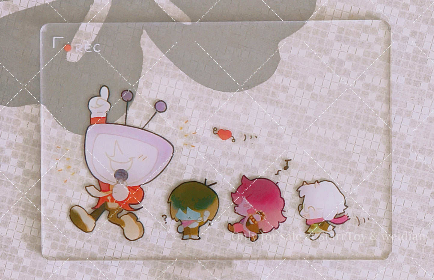 [Pre-order] Choo-choo Deltarune Acrylic Card