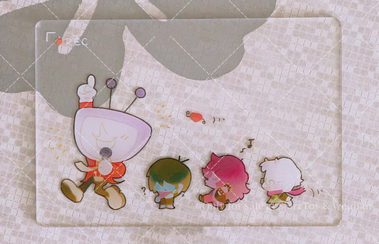 [Pre-order] Choo-choo Deltarune Acrylic Card