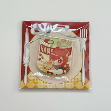 FINALFANTASY XIV FFXIV G'raha Tia Cat Can Shaped Enamel Pin