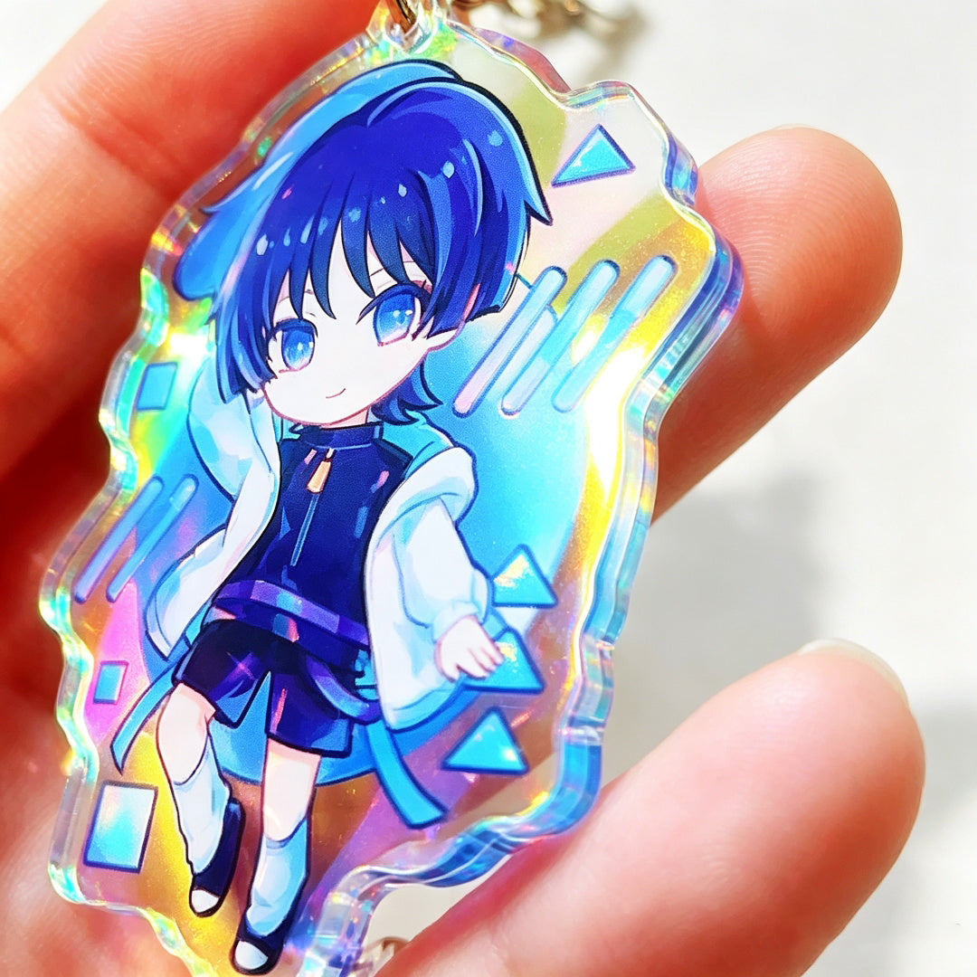 Genshin Impact Cue Chibi Acrylic Keychain