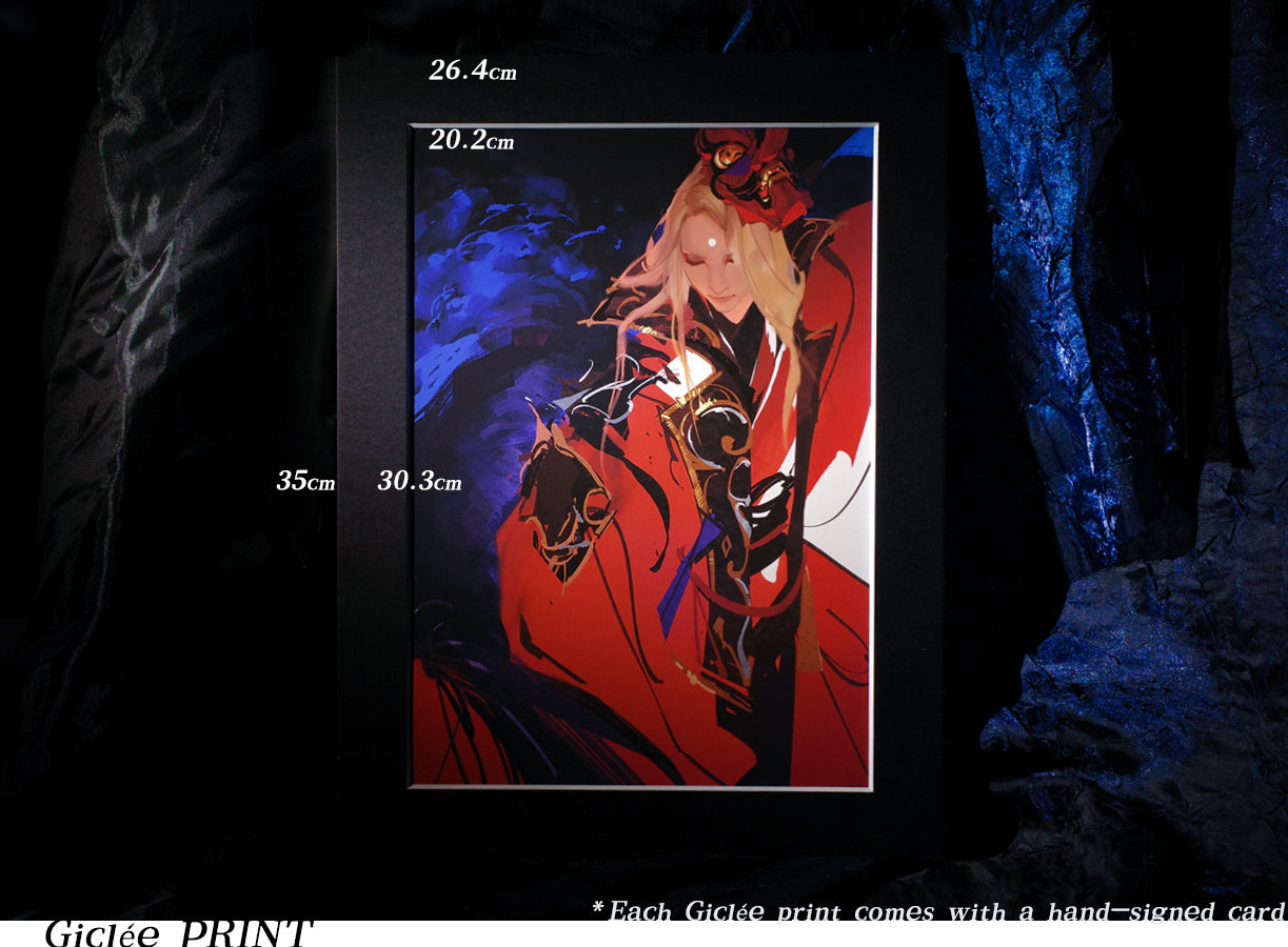 FFXIV Zenos Giclée Print