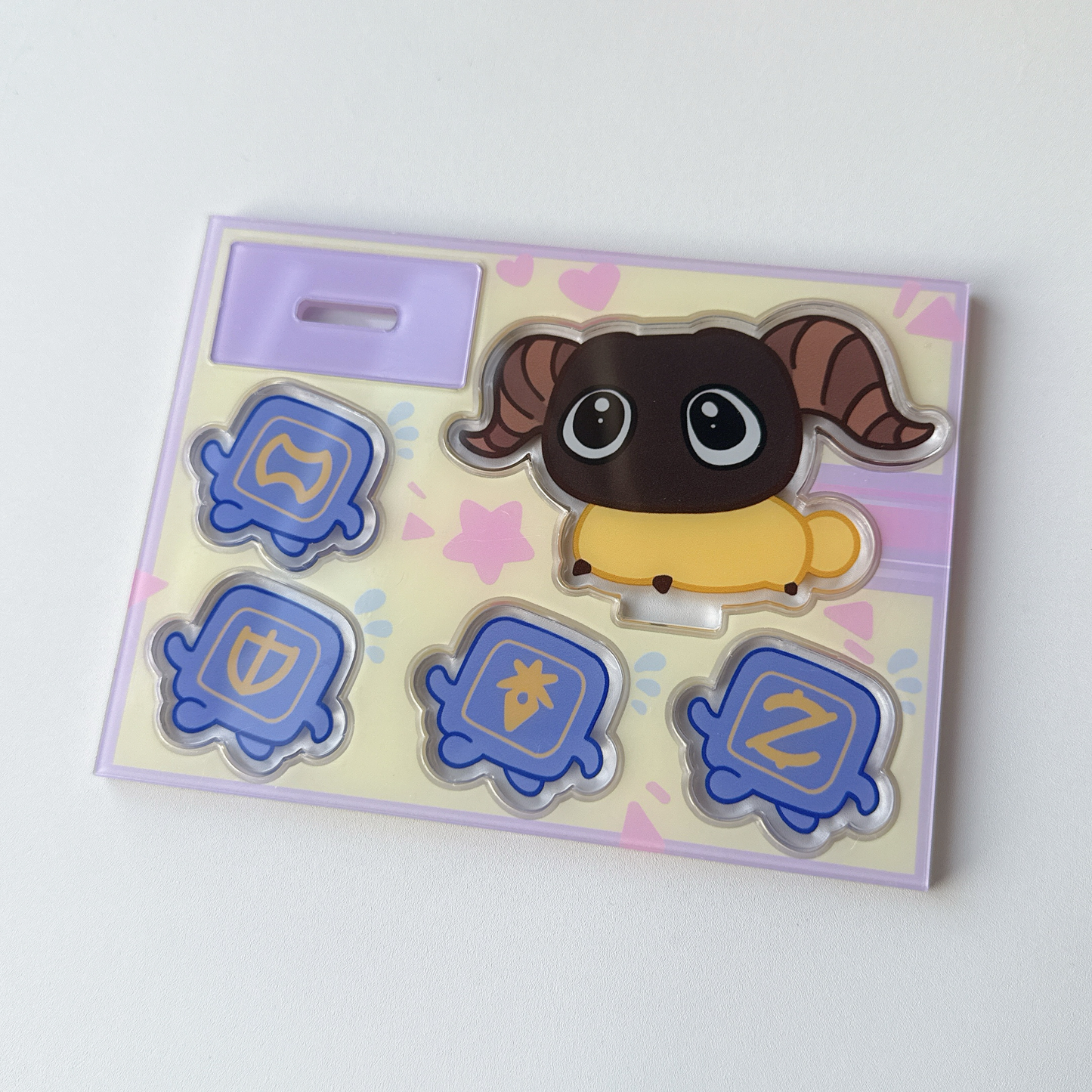 FINALFANTASY XIV FFXIV YAN Magnetic Interchangeable Job Icon Acrylic Standee
