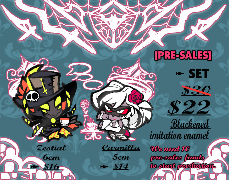 [Pre-order] January Metal Pin