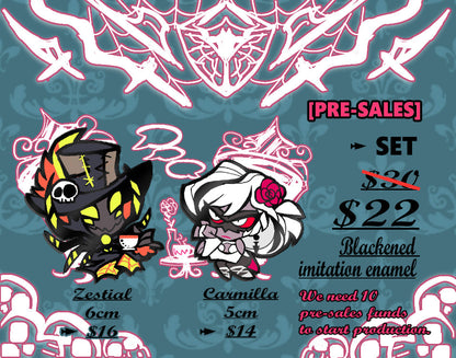 [Pre-order] January Metal Pin