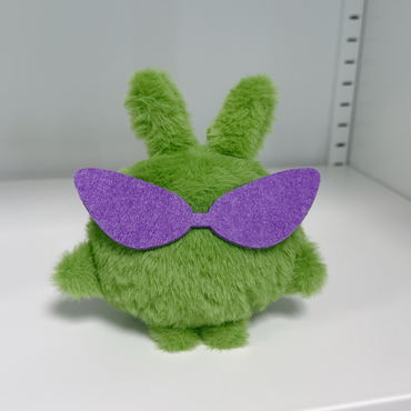 FINALFANTASY XIV FFXIV Dancing Green Handmade Shake & Sound Plush Keychain