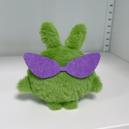 FINALFANTASY XIV FFXIV Dancing Green Handmade Shake & Sound Plush Keychain