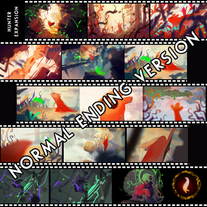 Hunter Expantion Illustration Film Strip