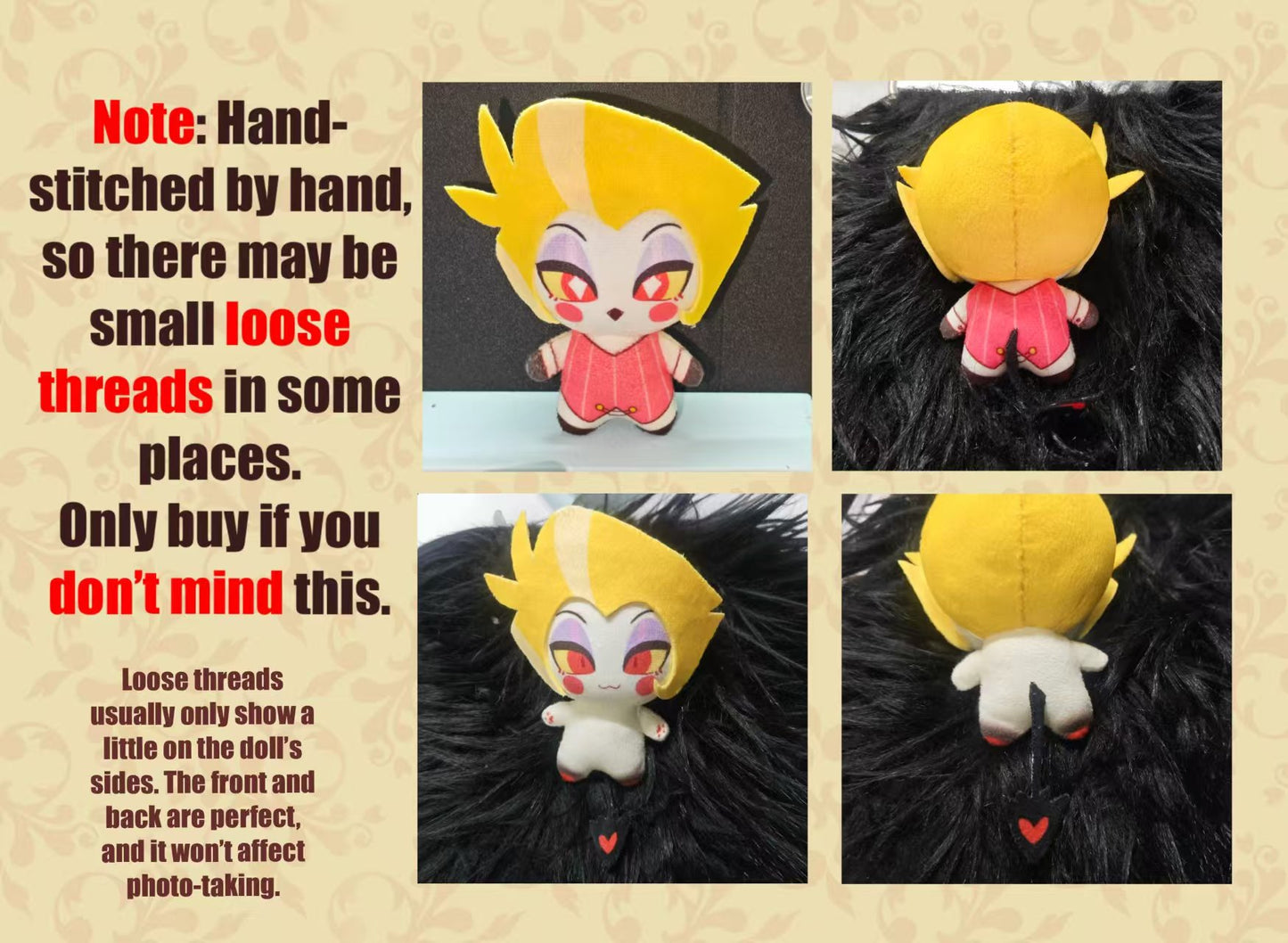 [Pre-order] Lucifer Doll (Handmade to Order!)