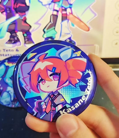 [Pre-order] Dual Glitter Badge