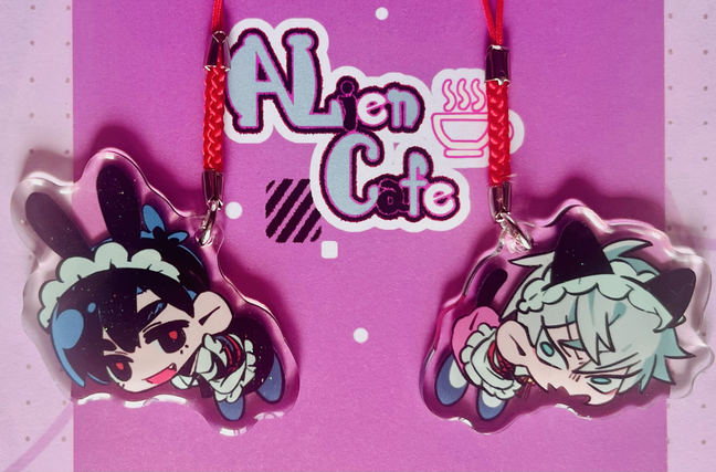 [Pre-order]Maid Acrylics Keychains