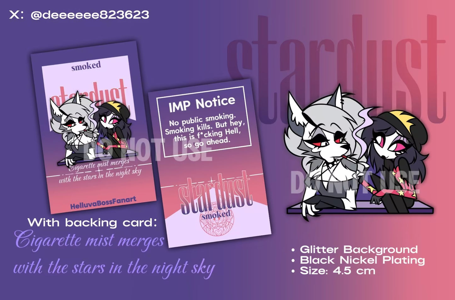 [Pre-order] StarDust·Loonavia·Stolitz·Enamel pin