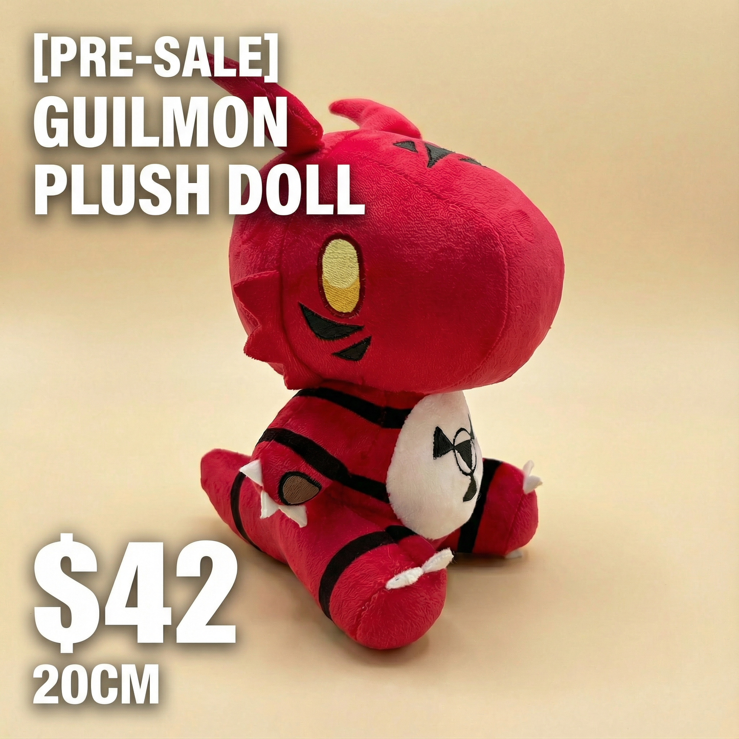 [Pre-sale]Guilmon Plush Doll