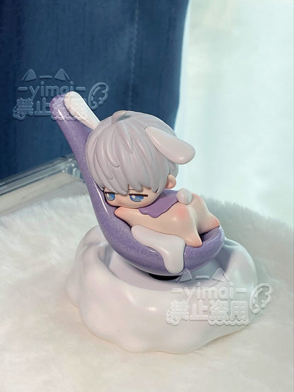 [Pre-order] Rotatable Glutinous Rice Ball Lying Chibi Figure