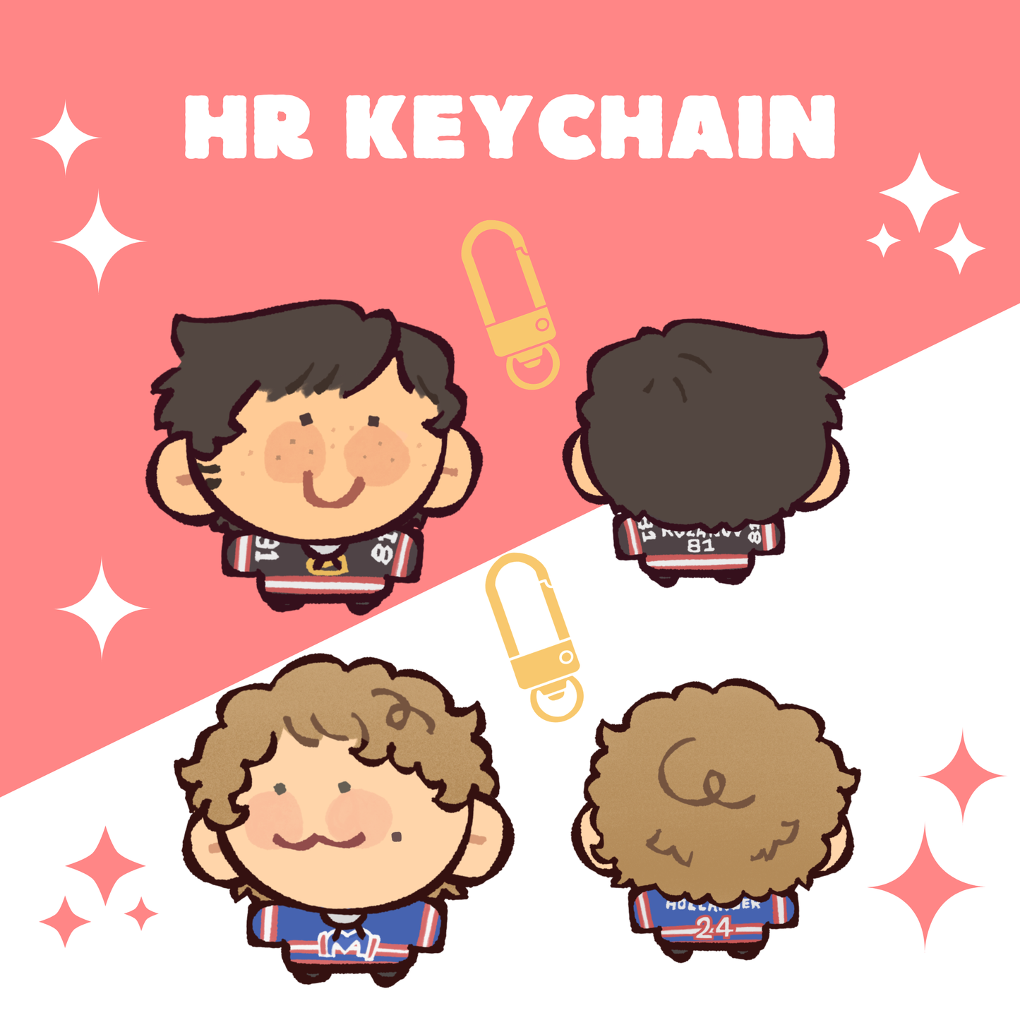 [Pre-order] Heated Rivalry Keychain