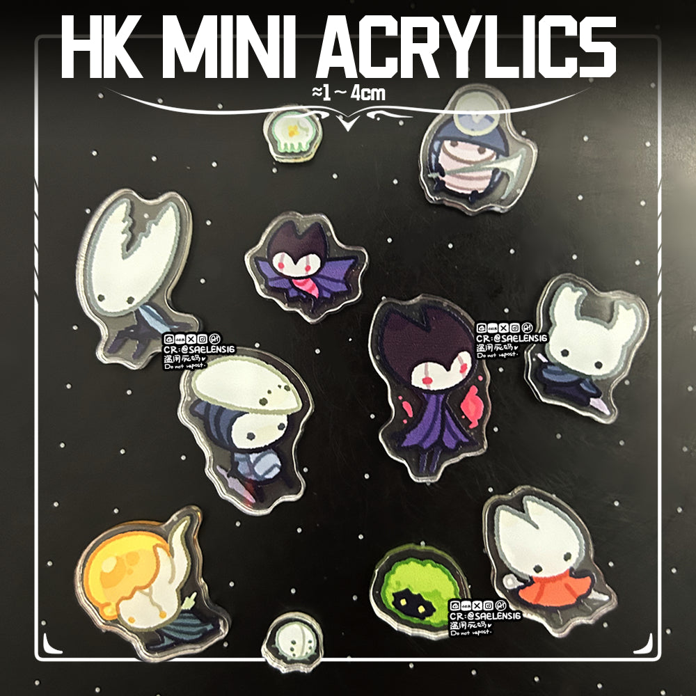 HK MINI Acrylics (1-2cm)