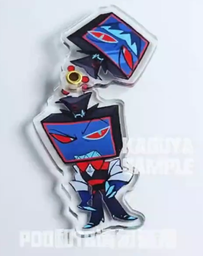 2nd Serie Face-Swiping Acrylic Keychian
