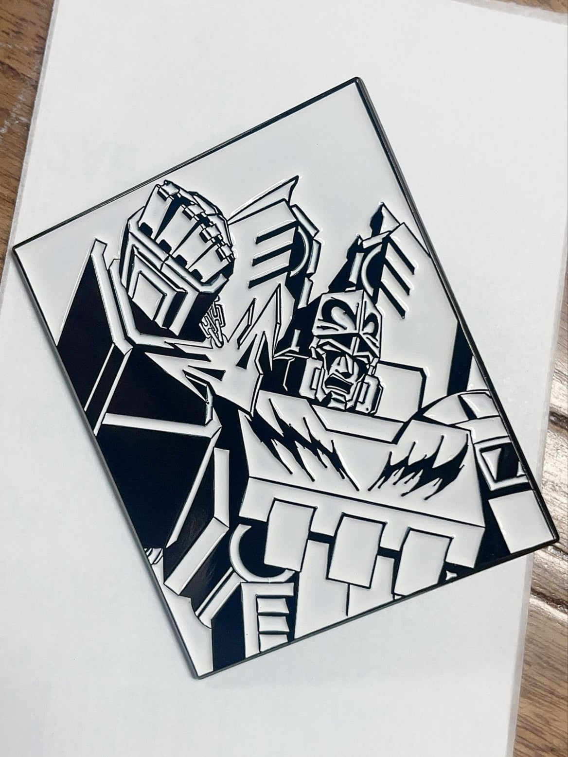 Megatron Painted Metal Pin